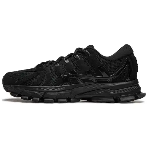 Li Ning Cushioning Abrasion Resistant Cushioning, Wear Resistant Low top Running Shoes Men's Black