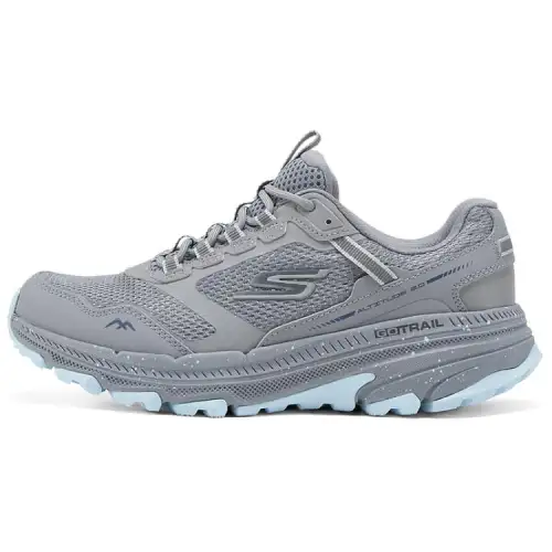 Skechers GO RUN Trail Altitude 2.0 Abrasion Resistant Abrasion Resistant Low top Running Shoes Women's Gray Blue