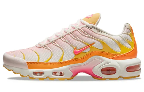 Nike Air Max Plus White Orange Pink Women's