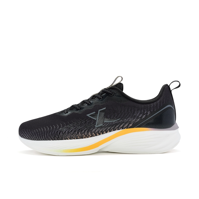 XTEP Comfortable Slip Resistant Abrasion Resistant Low top Running Shoes Women’s Black Purple