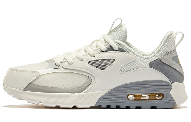 Erke Cushioning, Wear Resistant Low top Running Shoes Men’s White Gray
