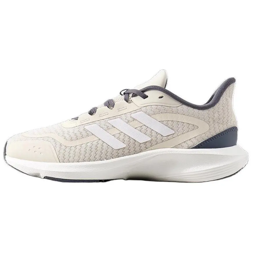 Adidas All Day Essential Breathable Low top EVA Casual Running Shoes Unisex Beige