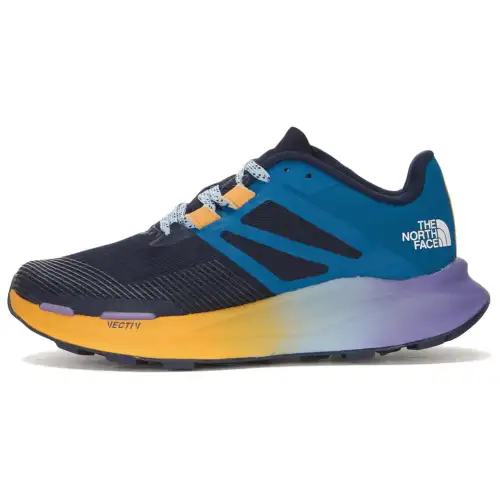 THE NORTH FACE Vectiv Eminus Cushioning Slip Resistant Low top Trail Running Shoes Women's Dark Blue