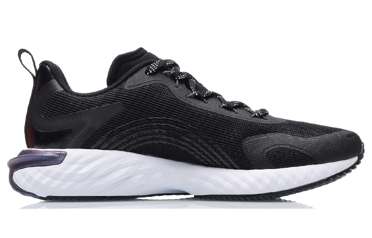Li Ning Outdoor Breathable And Lightweight Low top Running Shoes Unisex Black
