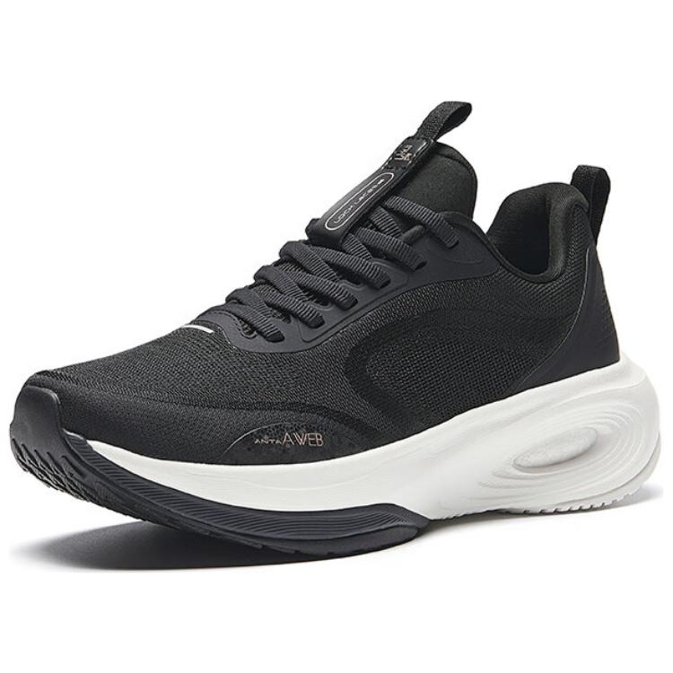 Anta Cushioning Low top Running Shoes Women’s Black White