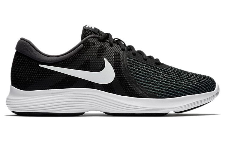 Женские кроссовки Nike REVOLUTION 4 EU (черно-белые) — фото 2
