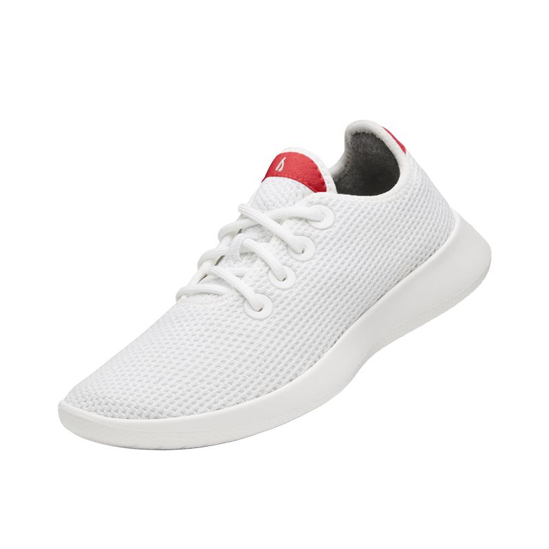 Allbirds Tree Runner Slip Resistant Abrasion Resistant Low top Casual City Commuting Running Shoes Men’s White