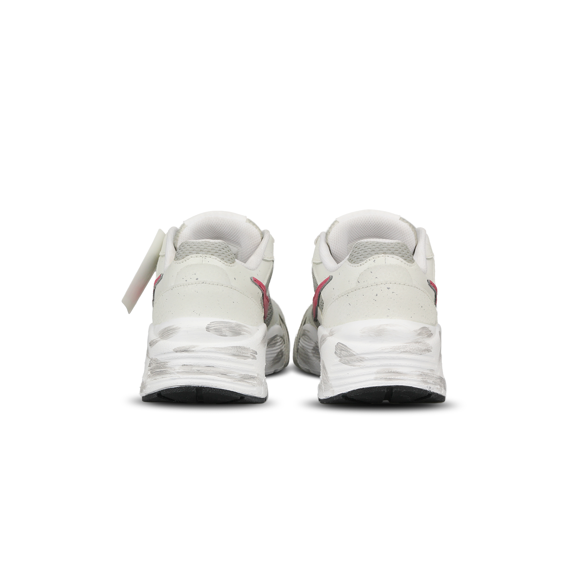 Nike Air Max Fusion Cushioning Slip Resistant Abrasion Resistant Low top Running Shoes Women’s Pink White