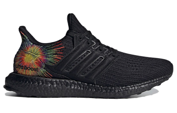 Кроссовки adidas ULT (черно-желто-красные) — Чёрный / жёлтый / красный — фото 2