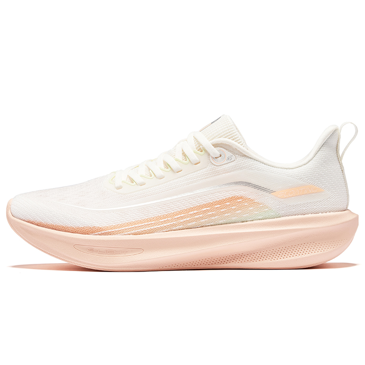 Erke Float On Water 6 Running Shoes Women’s Low Top Microcrystal White Orange Glow