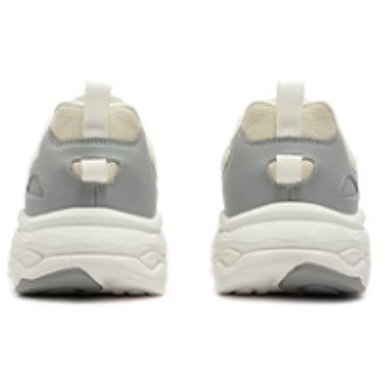 361° Abrasion Resistant Slip Resistant Low top Casual Running Shoes Men’s White Gray