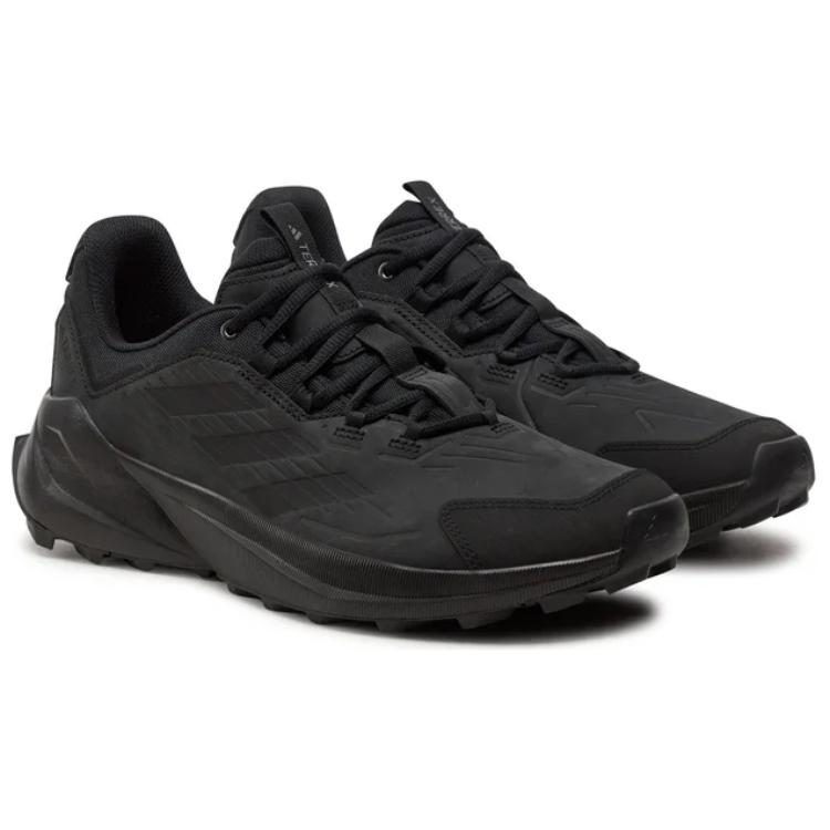 Adidas TERREX TRAILMAKER 2.0 Cushioning Slip Resistant Abrasion Resistant Low top Running Shoes Men’s Black