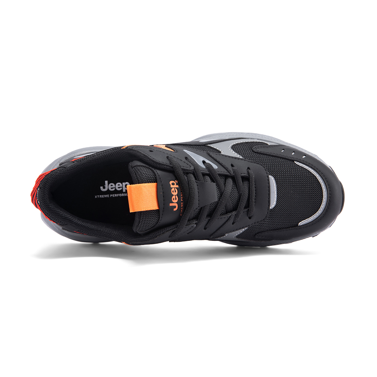 Jeep Retro Sports Low top Outdoor Shoes Men’s Black