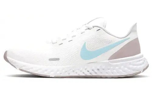 Nike Revolution 5 White/Blue Women's