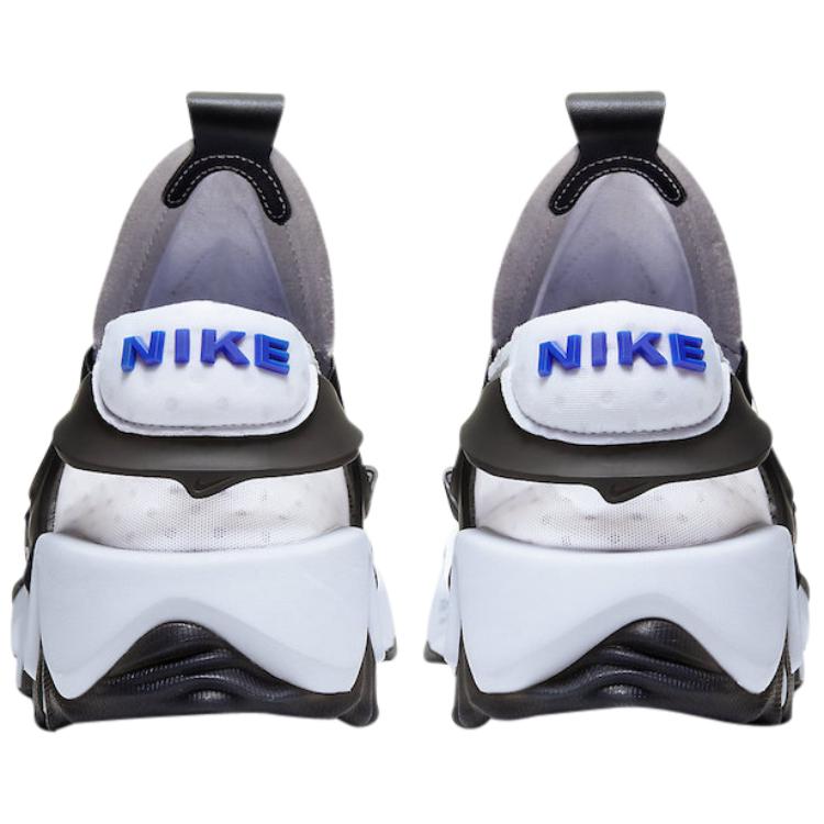 Мужские кроссовки Nike Adapt Huarache (черно-белые) — фото 5