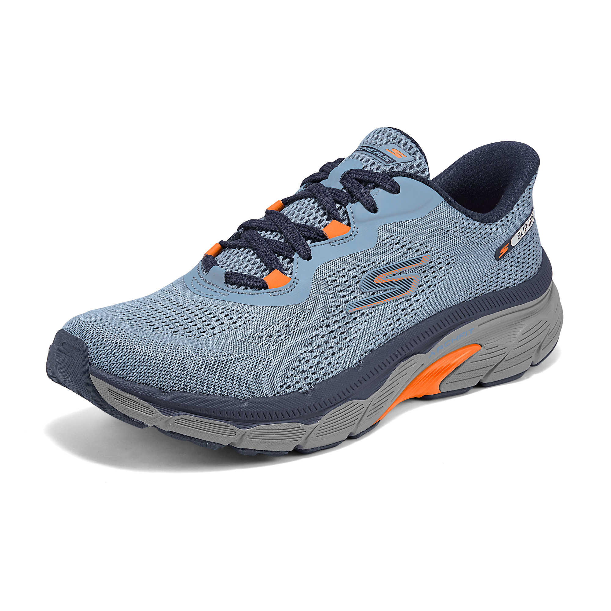 Skechers MEN’S GO Abrasion Resistant Breathable Low top Running Shoes Men’s Marine Blue