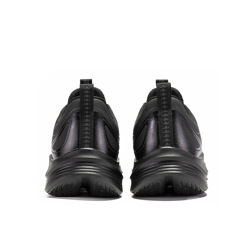 XTEP Cushioning, Wear Resistant Low top Casual Running Shoes Men’s Coal Black