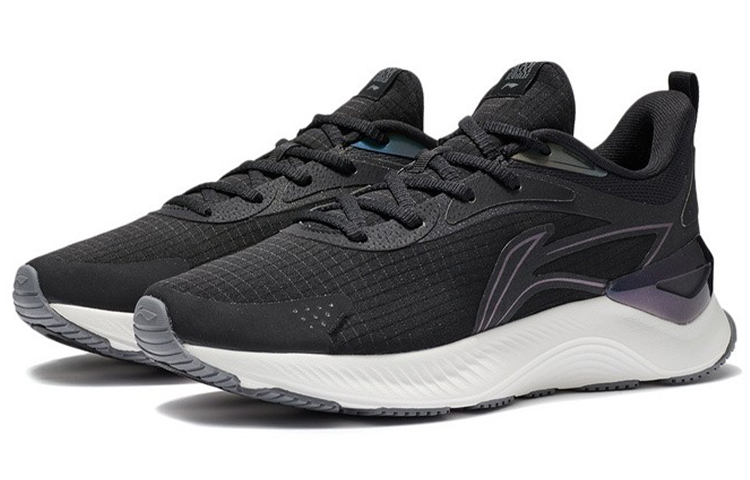 Li Ning Running Collection Running Shoes Women’s Low Top Black/White