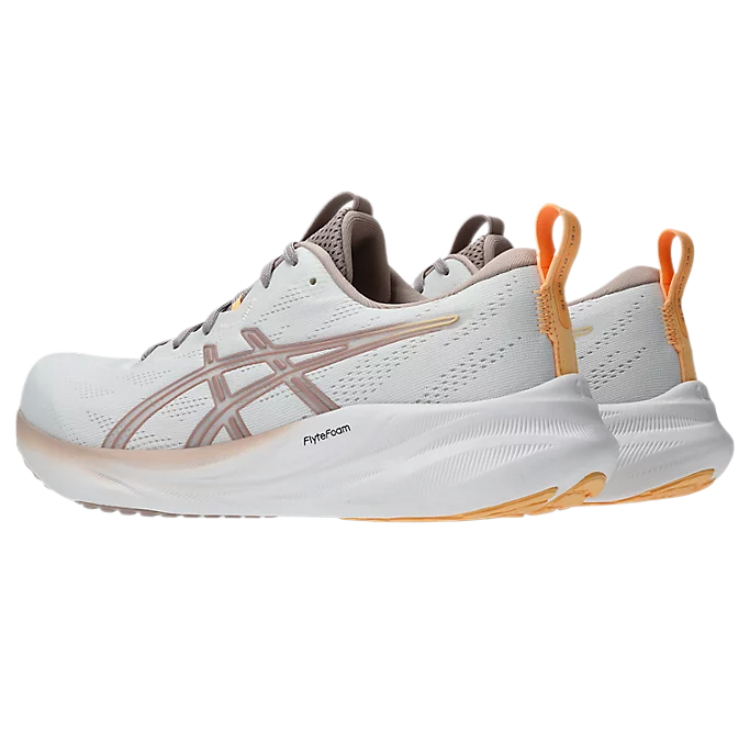Asics GEL PULSE 16 Cushioning Low top Running Shoes Women’s White Gray