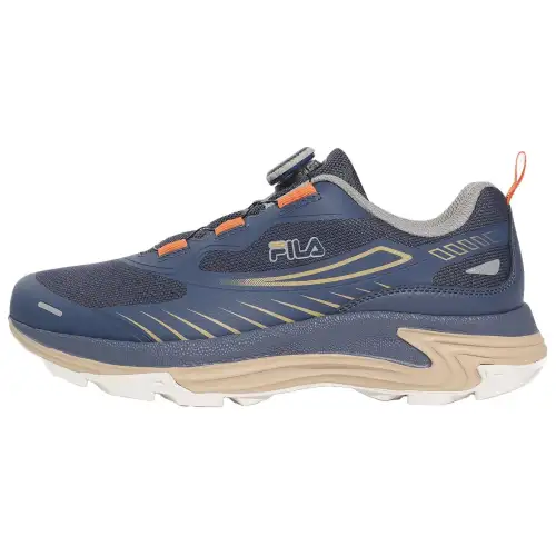 FILA Float Abrasion Resistant Abrasion Resistant Low top Running Shoes Unisex Blue