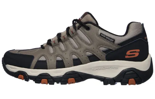 Skechers Outdoor Shoes Men's Low Top Brown Black