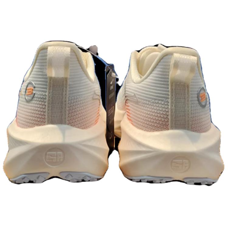 Erke Slip Resistant Abrasion Resistant Low top Casual Running Shoes Women’s Beige Orange