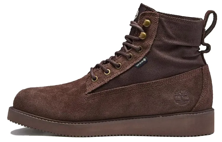 Timberland Vibram Breathable Abrasion Resistant Breathable And Wear resistant Short Outdoor Boots Men's Dark Brown