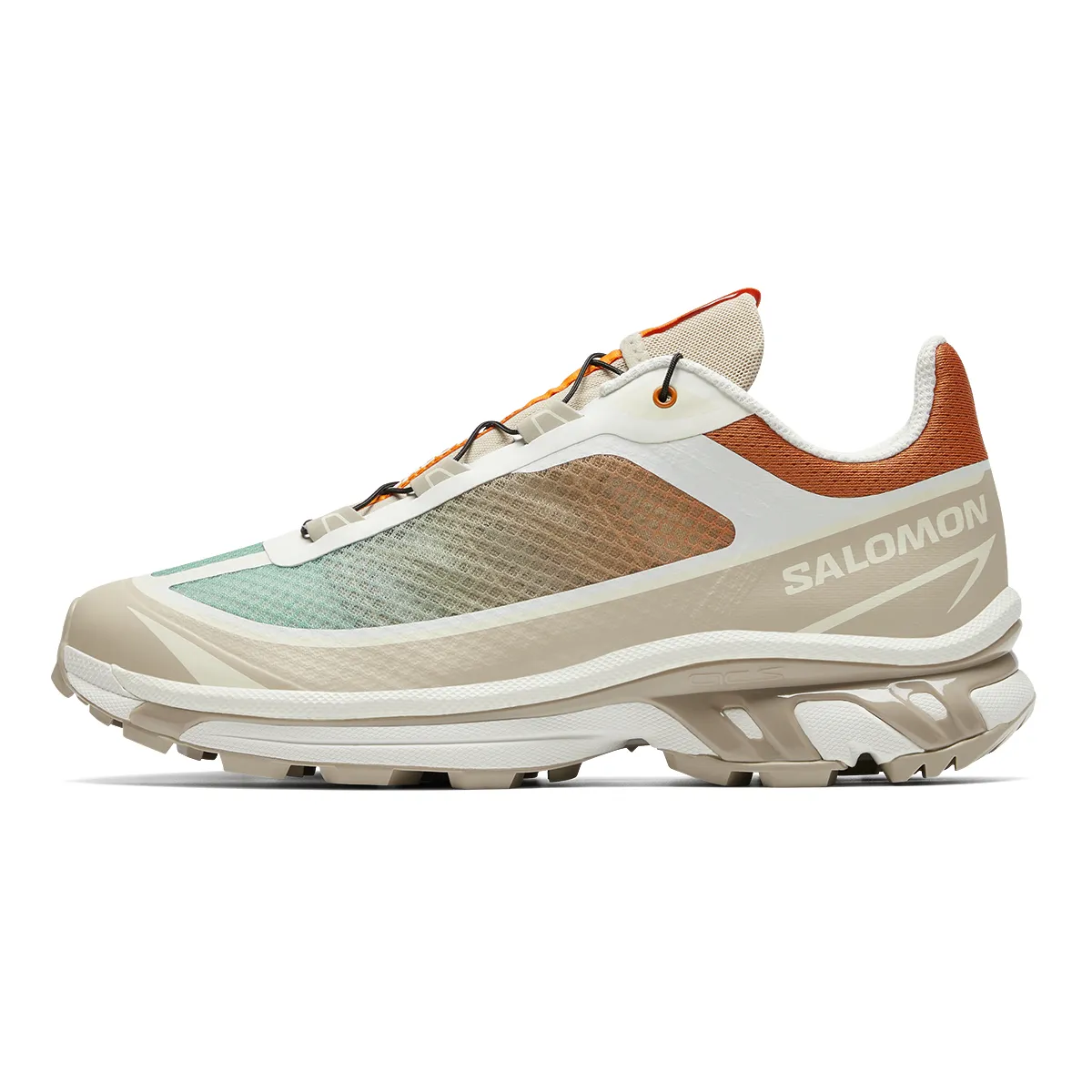 SALOMON XT 6 FT Cushioning Breathable Coverage Support Low top Casual City Commuting Running Shoes Unisex White Brown