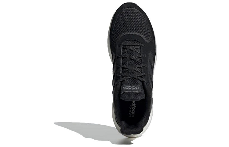Женские кроссовки adidas neo 90S VALASION (черно-белые) — фото 4