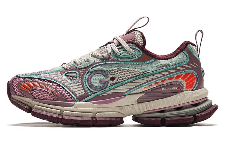 Anta Champion All Weather Series Slip Resistant Low top Running Shoes Women’s Lotus Purple