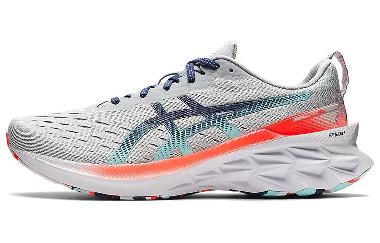 ASICS Novablast 2 Glacier Grey Thunder Blue