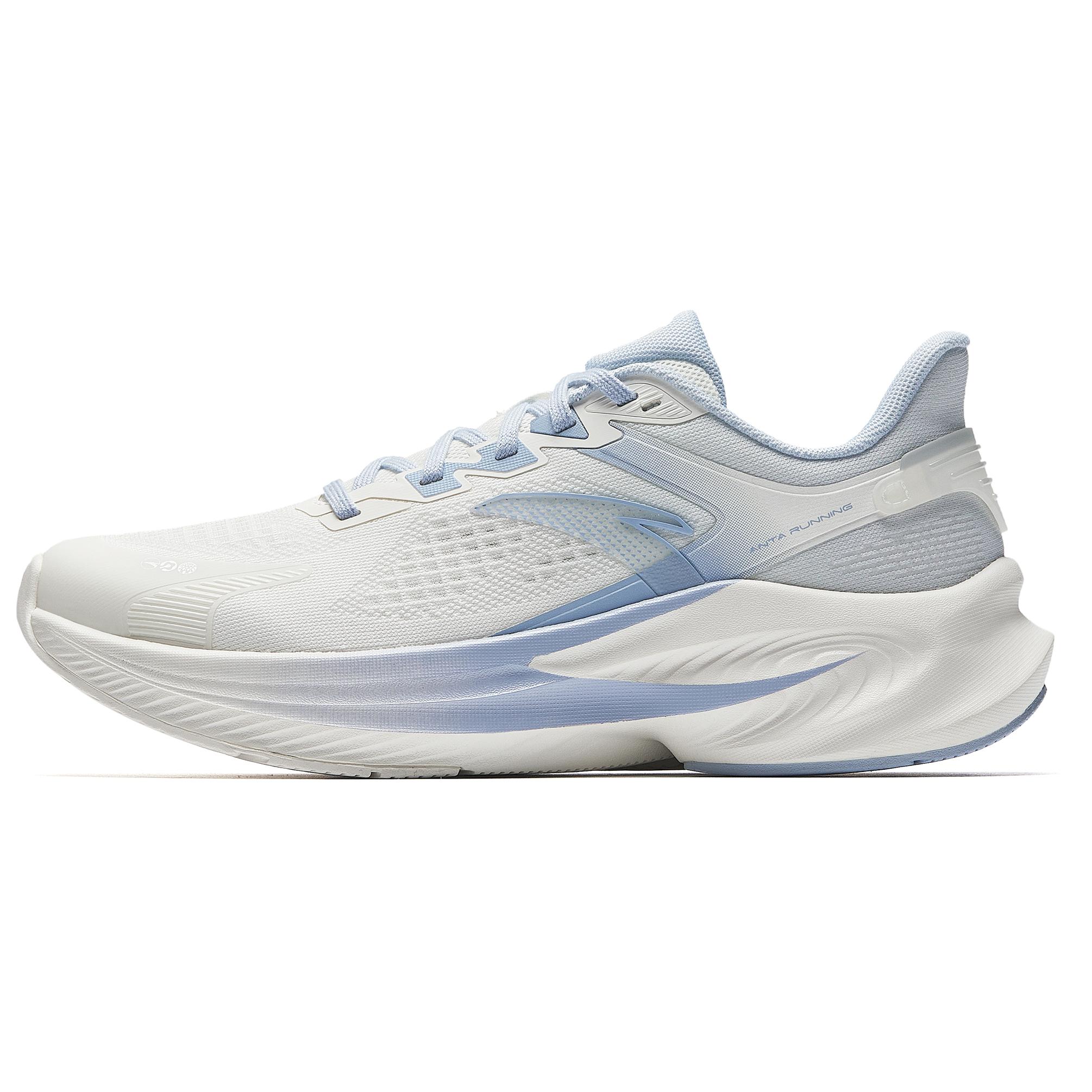 Anta Stinger 6 Low top A SHOCK FIBER Sprint Physical Fitness Test & Exam Running Shoes Women’s White Blue