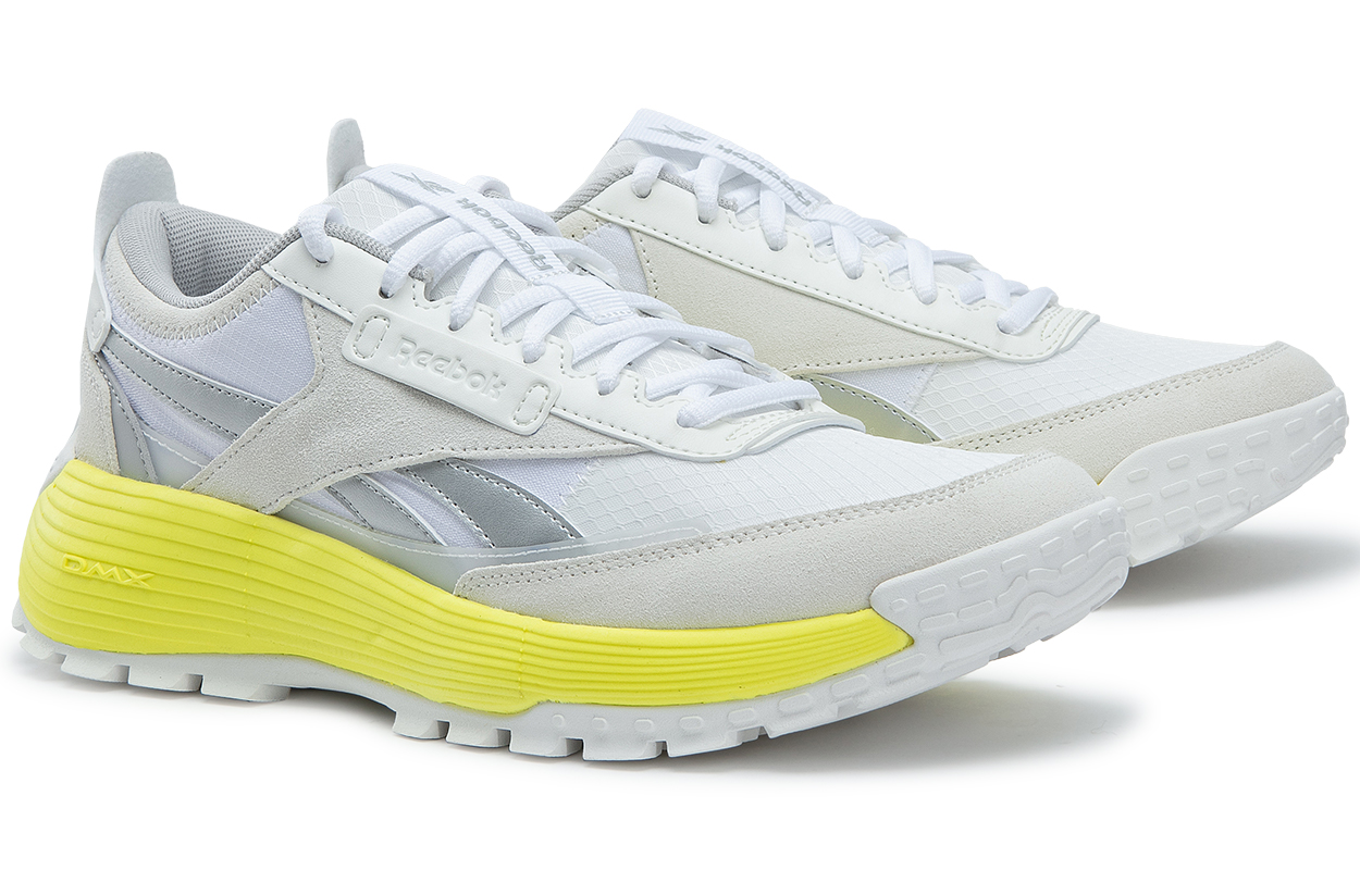 Reebok Low top Running Shoes Unisex White Yellow