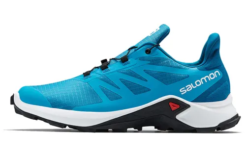 SALOMON Supercross 3 Slip Resistant Low top Running Shoes Men's Blue