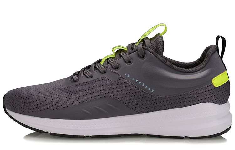 Li Ning Yufeng Cushioning Low top Running Shoes Unisex Gray White
