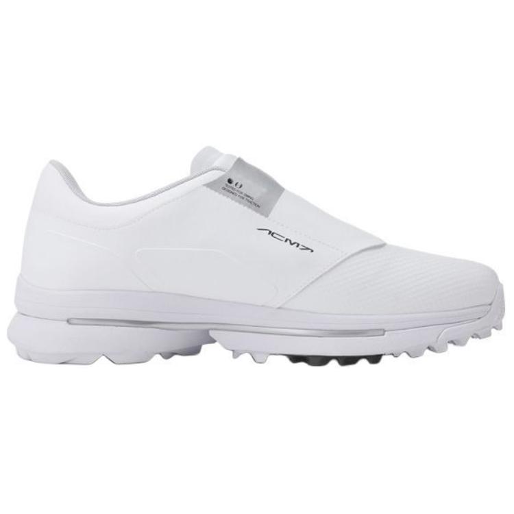 DESCENTE ACMT PRO Slip Resistant Abrasion Resistant Slip Resistant Abrasion Resistant Low top Golf Shoes Unisex White