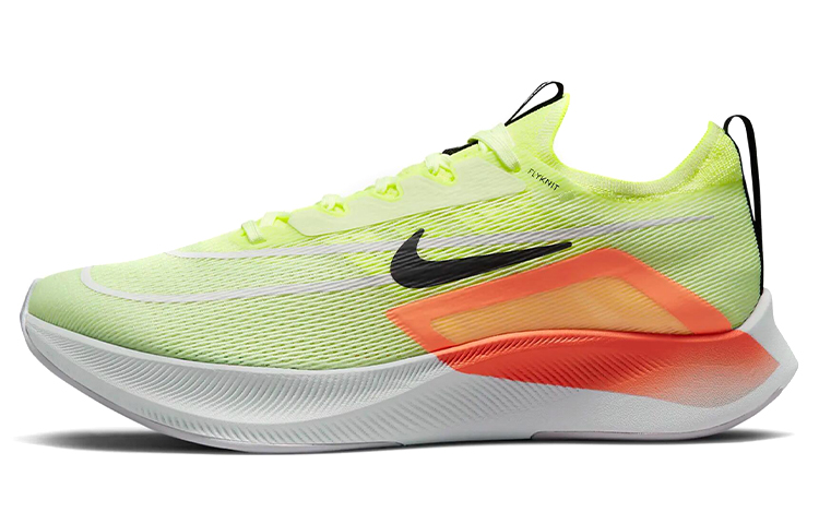 Мужские кроссовки Nike Zoom Fly 4 (желто-красные)
