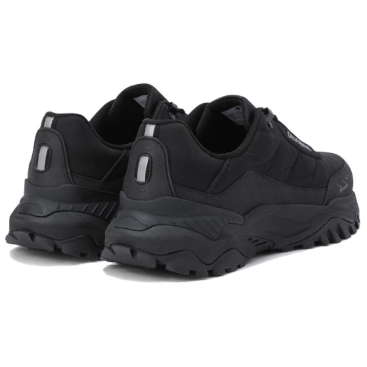 DESCENTE Slip Resistant Low top Running Shoes Unisex Black