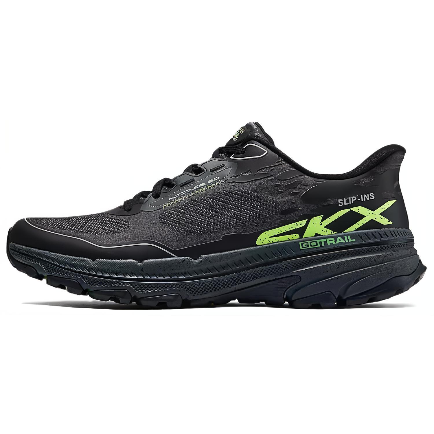 Мужские кроссовки Skechers Skechers GO RUN Trail Altitude 2.0 (черно-серые)