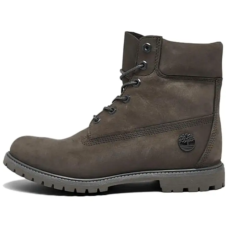 Timberland PREMIUM 6 INCH WATERPROOF BOOTS Thermal Abrasion Resistant Cushioning Crew Outdoor Boots Women's Black