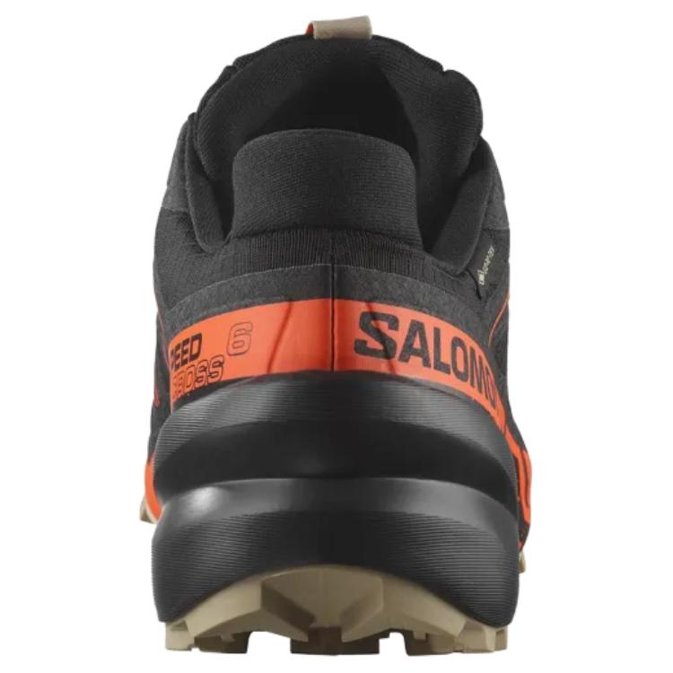 SALOMON Speedcross 6 Trail Running Shoes Unisex Black Orange