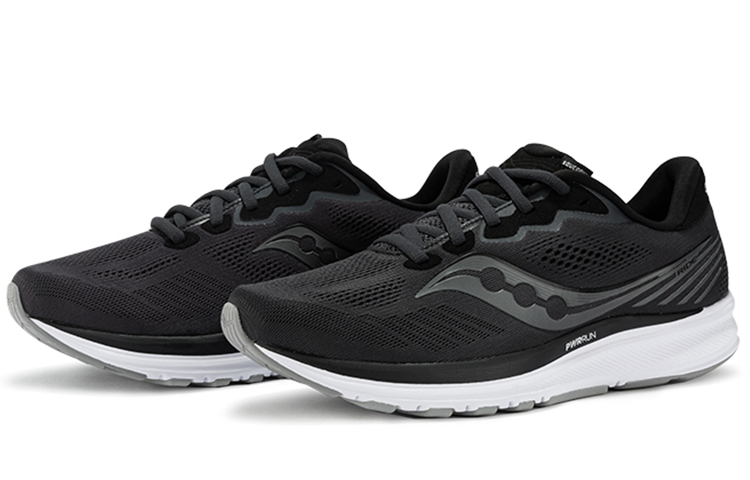 Saucony Ride Yutu 14 Textile, Synthetic Leather Cushioning Abrasion Resistant Breathable Support Low top Running Shoes