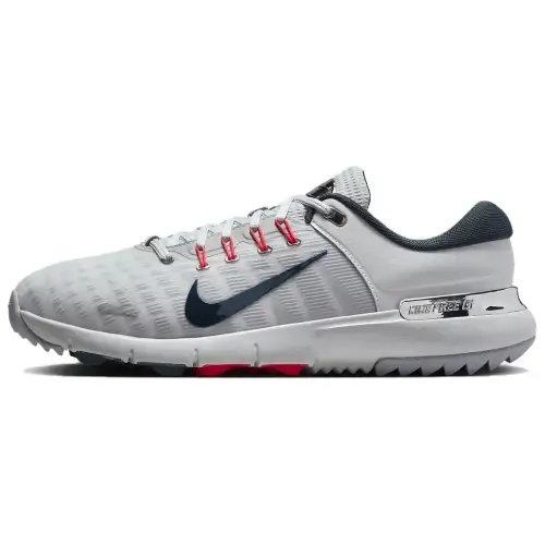 Nike Free Golf Slip Resistant Abrasion Resistant Slip Resistant Abrasion Resistant Low top Golf Shoes Men's Gray Black
