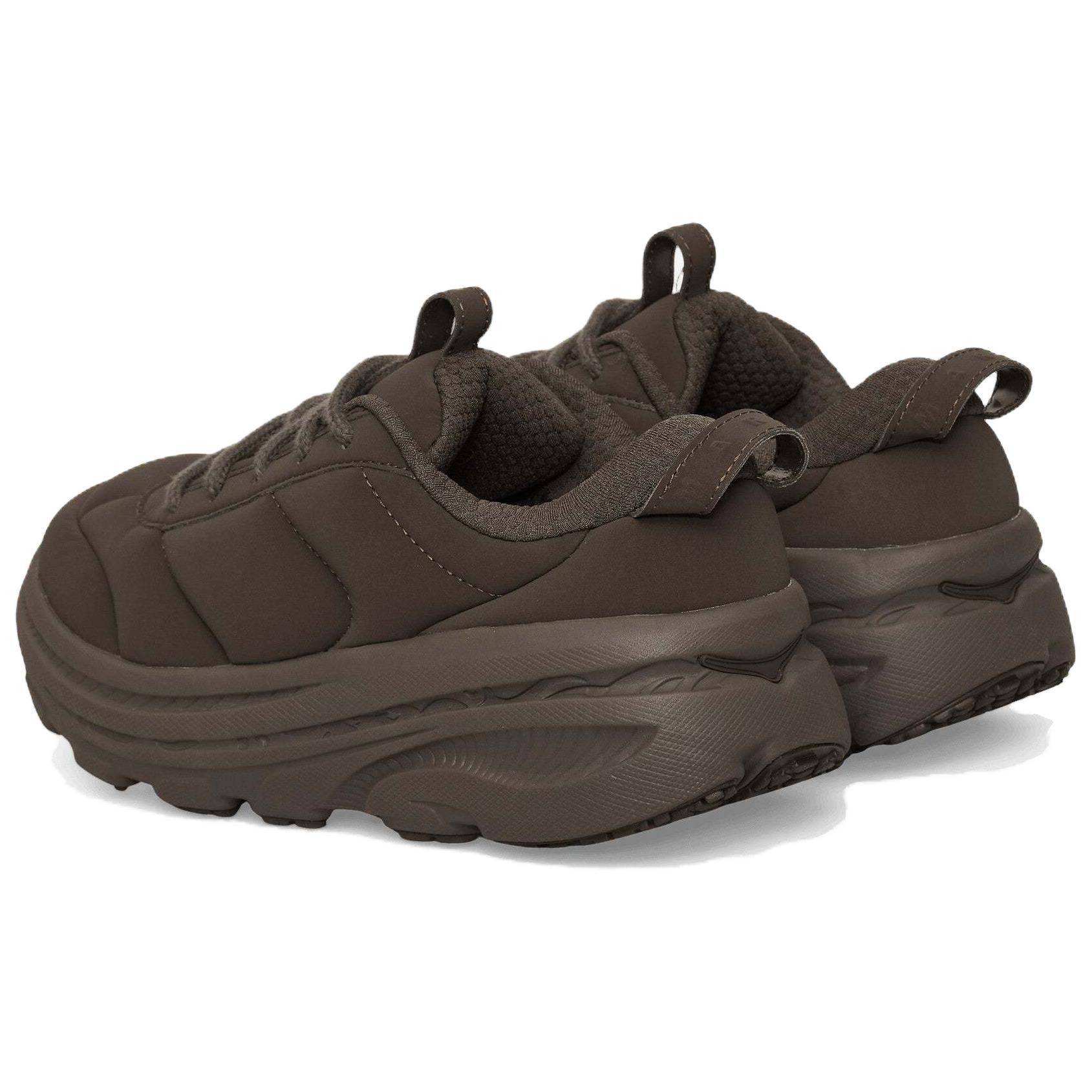 MARNI x HOKA ONE ONE Bondi B3LS Abrasion Resistant Rebound Low top Casual Running Shoes Unisex Black