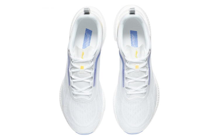 Li Ning Super Light 19 Textile, TPU Cushioning Slip Resistant Abrasion Resistant Reflective Low top Running Shoes