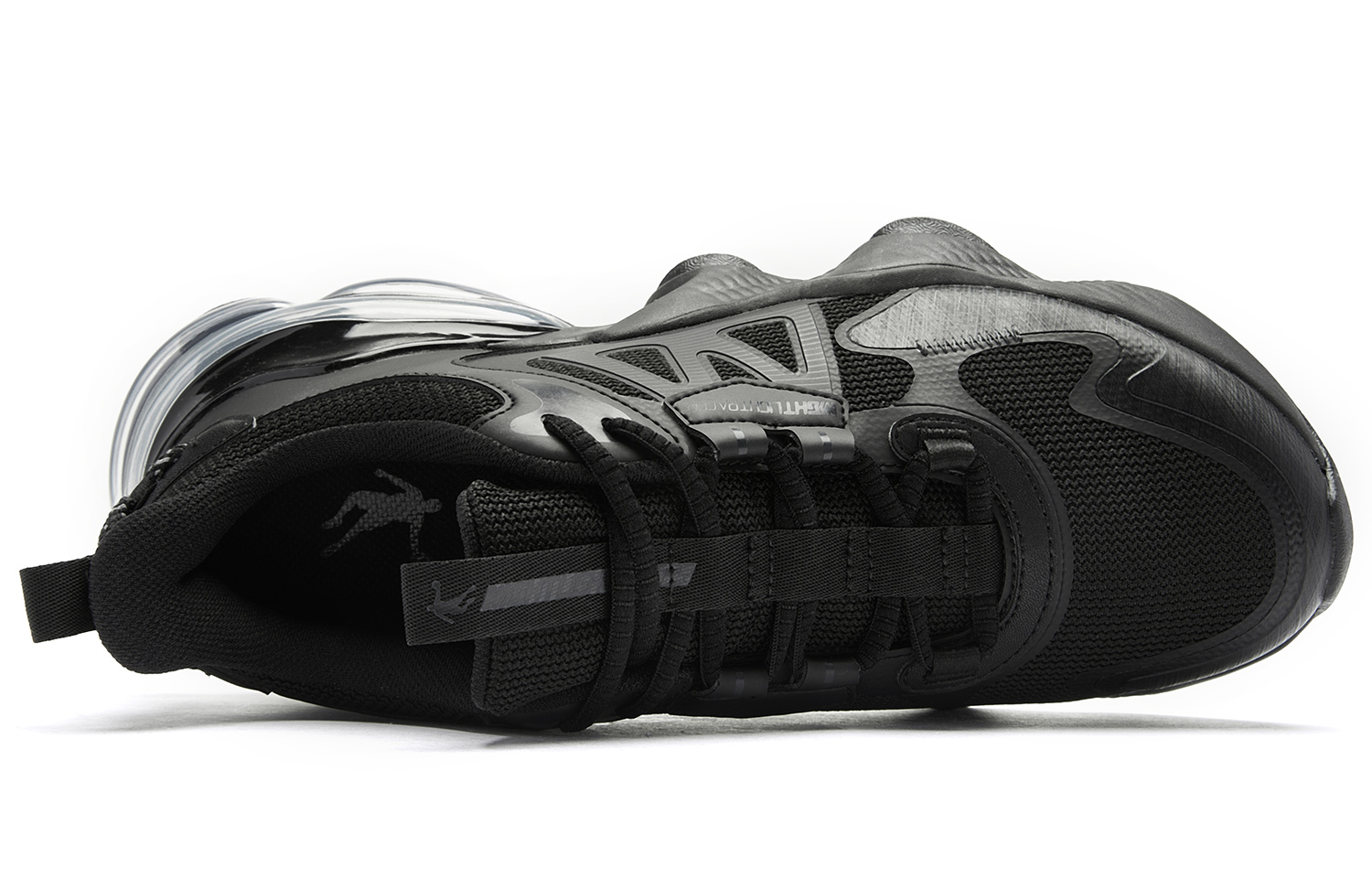 QIAODAN Arctic Pluto 3.0 Cushioning Slip Resistant Abrasion Resistant Low top Running Shoes Men’s Black Iron Gray