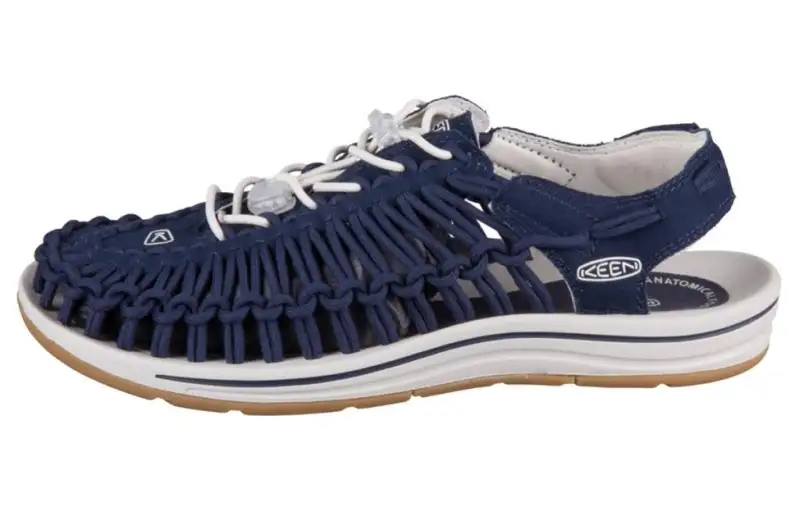 Keen Uneek Comfortable Round Toe Roman Sandals Women's Blue