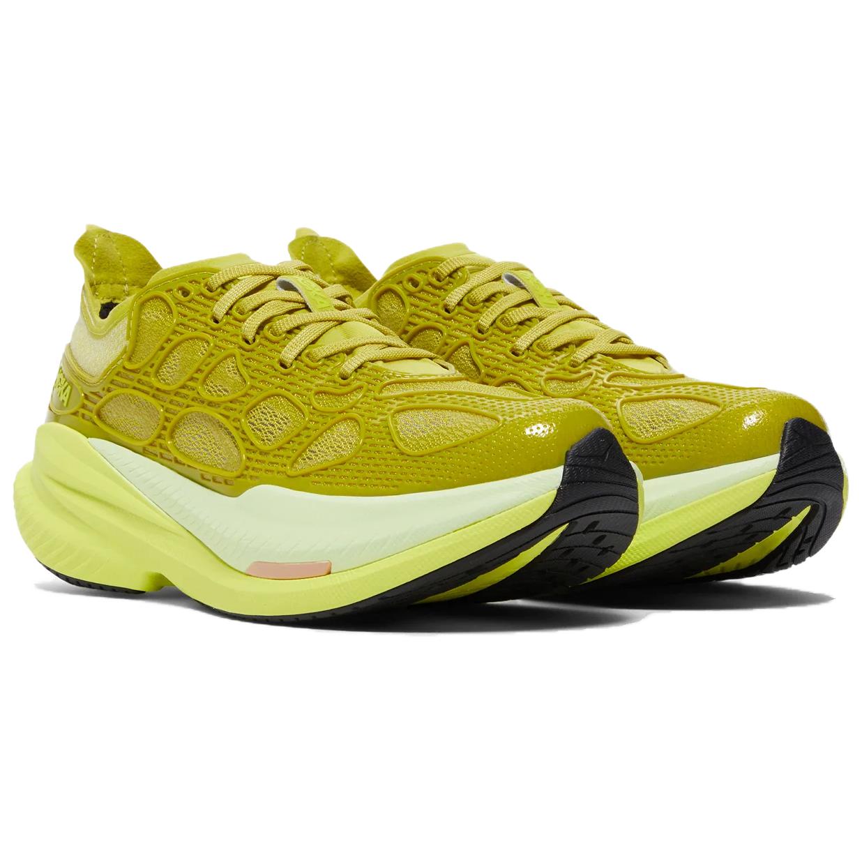 HOKA ONE ONE Mach X Running Shoes Unisex Pea Green
