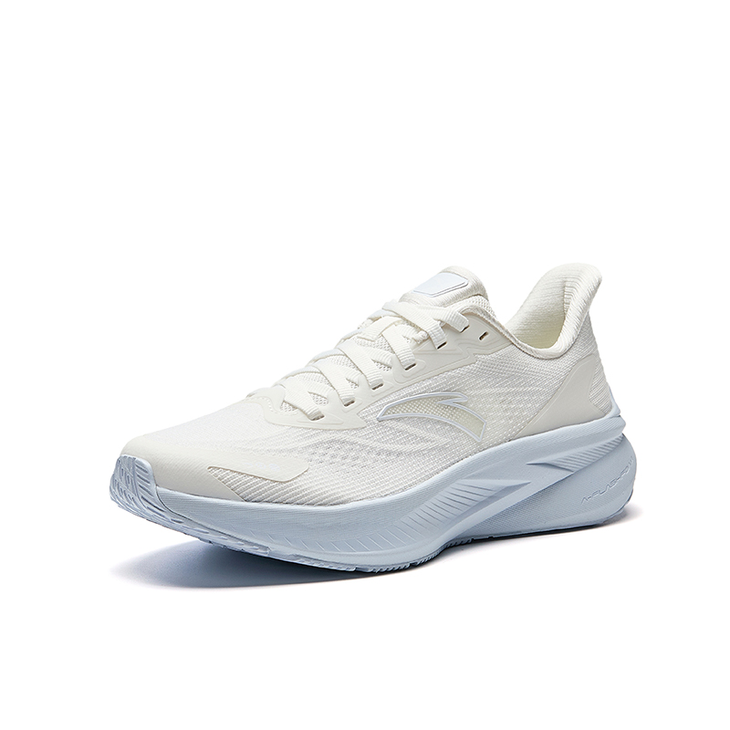 Anta Flying Feather Fabric Low top Casual Running Shoes Women’s White Blue