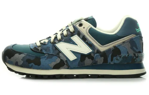 New Balance NB 574 Fabric Low top Running Shoes Unisex Blue